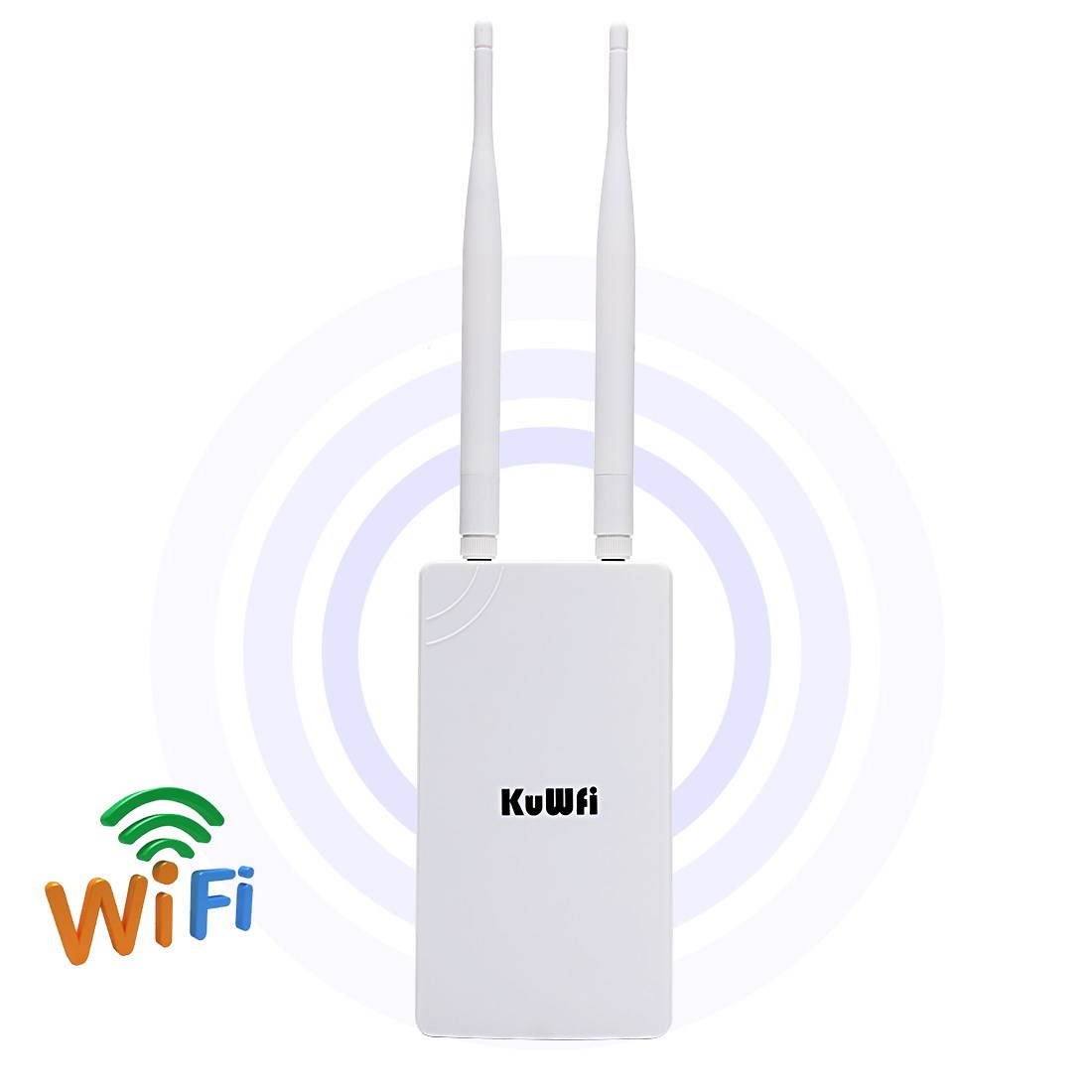 KuWfi WR378  300Mbps High Power 2.4GHz WIFI signal extender High-Performance Wide-Area Wi-Fi outdoor WiFi Repeater