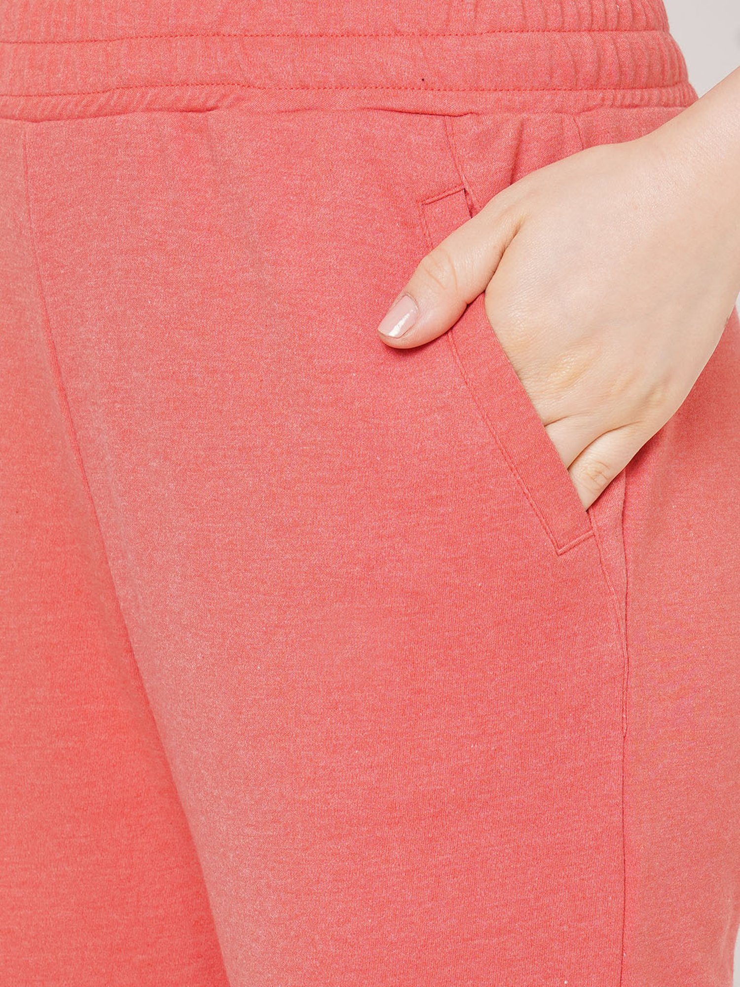 Mystere Paris Orange Graphic Print Joggers