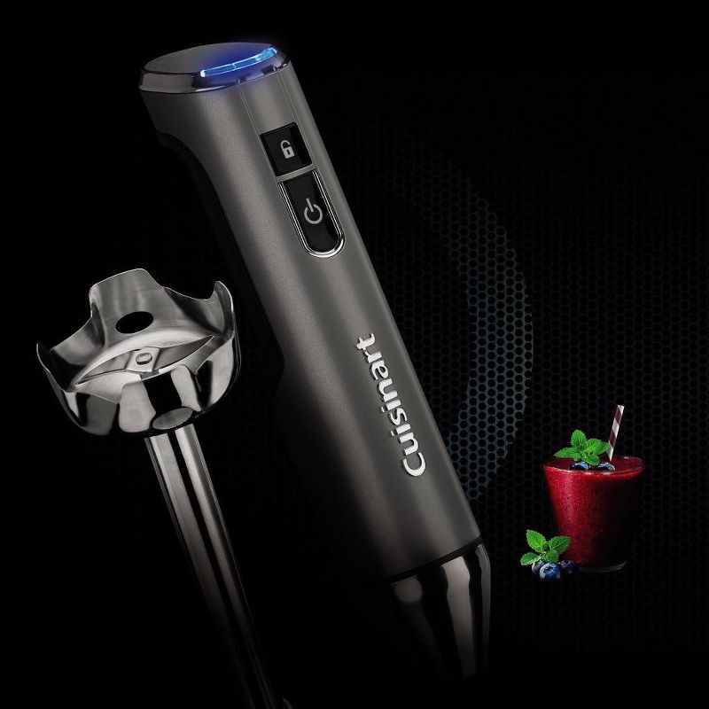 Cuisinart EvolutionX Rechargeable Cordless Hand Blender - Gunmetal - RHB-100TG