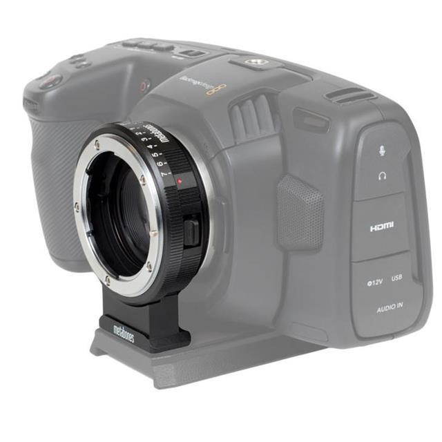 Metabones Speed Booster XL 0.64x Adapter for Nikon G Lens to BMPCC 4K Camera