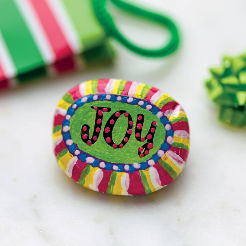 Creativity for Kids Holiday Hide & Seek Rock Painting Kit