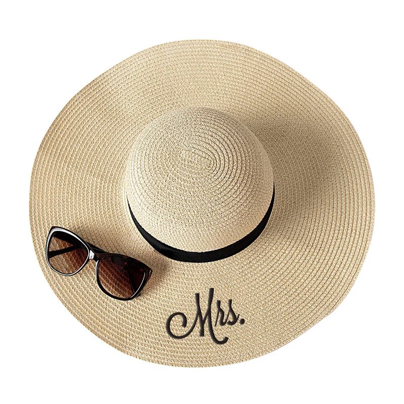 "Mrs" Natural Sun Tan Hat