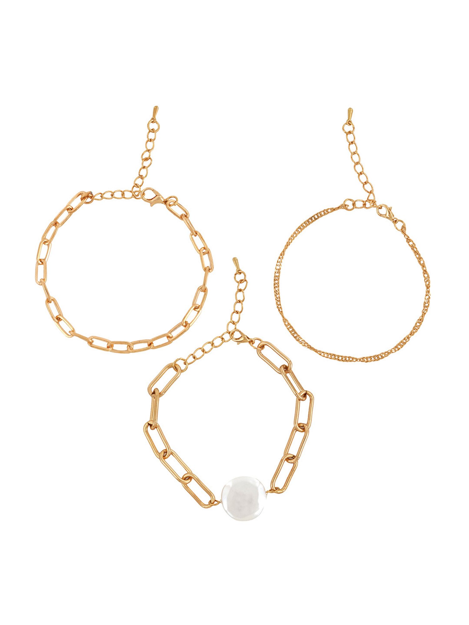 Joker & Witch White Bracelet - Set of 3