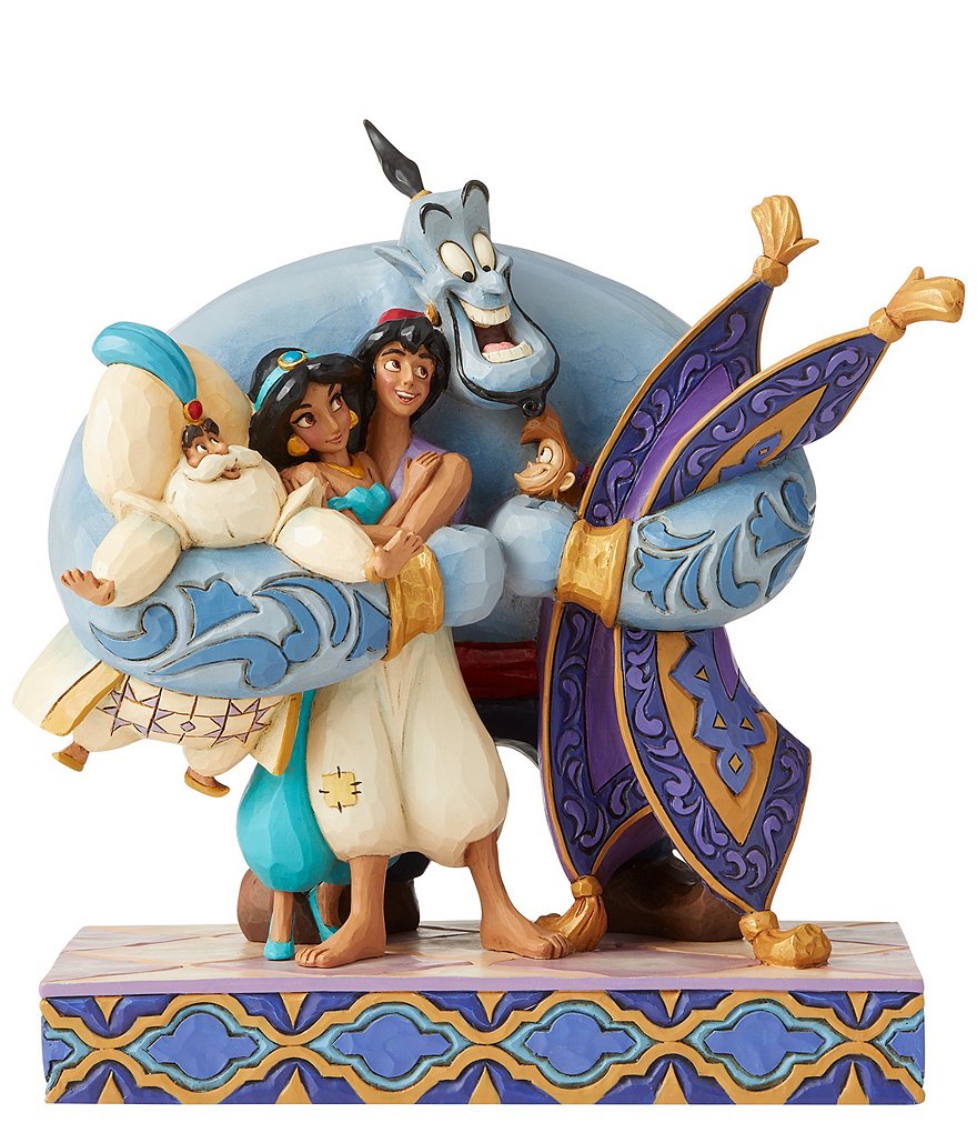 Disney Tradition by Jim Shore Aladdin #double;Group Hug!#double; Figurine