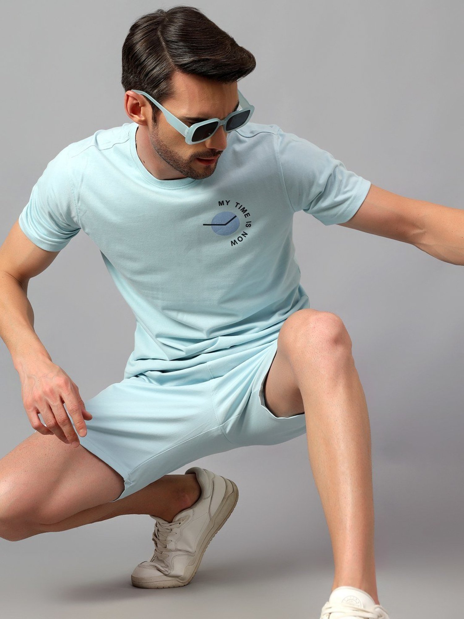 Vimal Jonney Light Mud Cotton Regular Fit Tracksuit