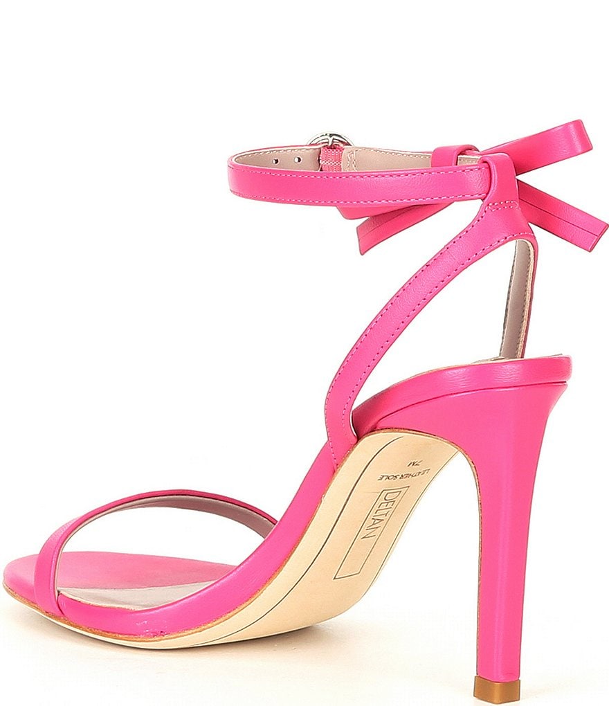 Deltan Miranda Ankle Bow Detail Dress Sandals