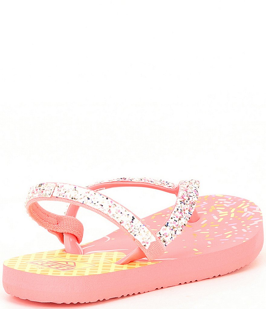 Reef Girls' Little Stargazer Flip Flops (Infant)