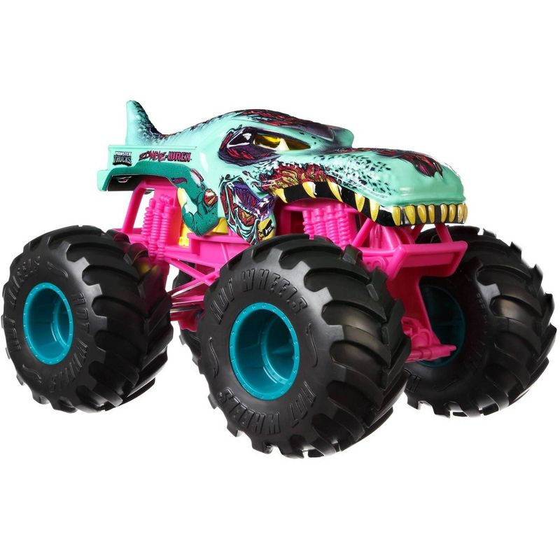 Hot Wheels Monster Trucks 1:24 Zombie-wrex Vehicle
