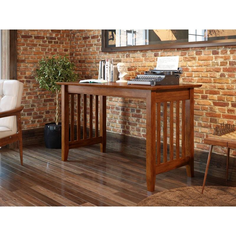 Writing Desk Classic Mission Walnut - Atlantic Furniture