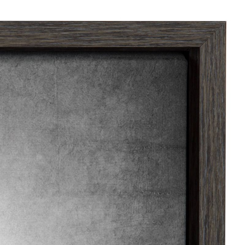 18" x 24" Sylvie Baseball Bats Framed Canvas by Shawn St. Peter Gray - DesignOvation