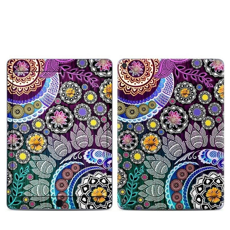 iPad Pro 9.7in Skin - Mehndi Garden by Fusion Idol - Sticker Decal