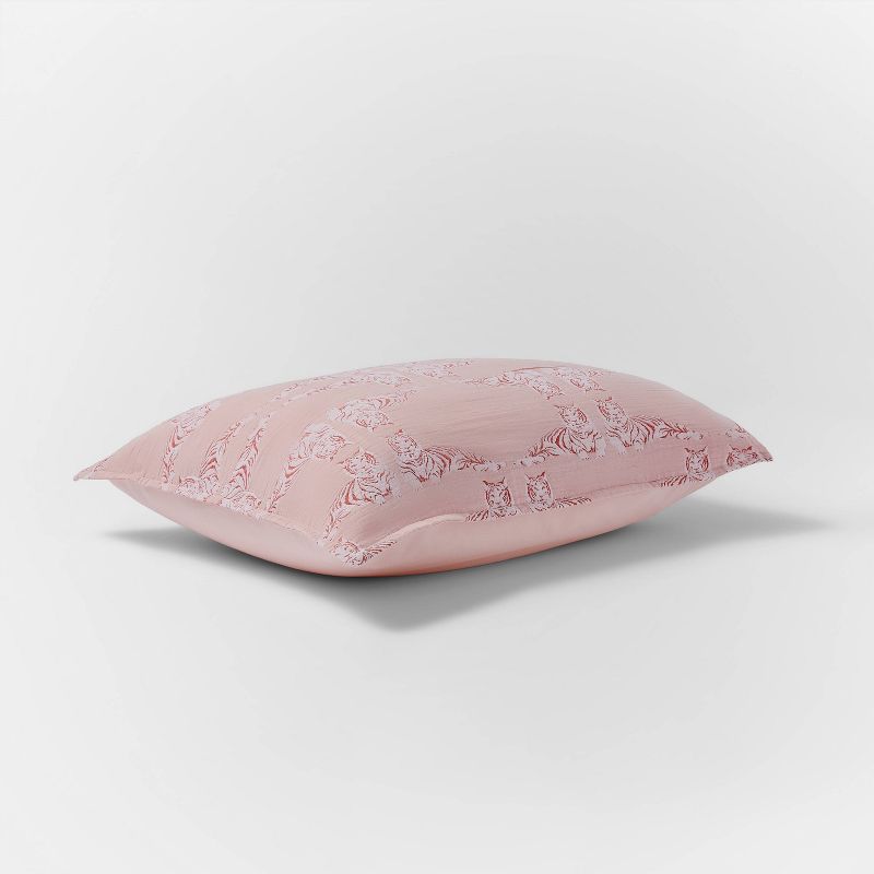 Standard Tiger Coverlet Sham Blush - Opalhouse™