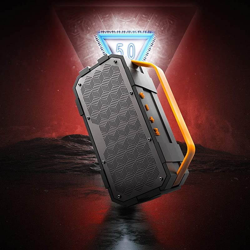 Bluetooth Speaker  M90 Portable Bluetooth Speaker with 30W Stereo Sound and Deep Bass 1300Min Playtime and Bluetooth50 100ft Wireless Range Support TF CardAUX Builtin Mic for Home Get