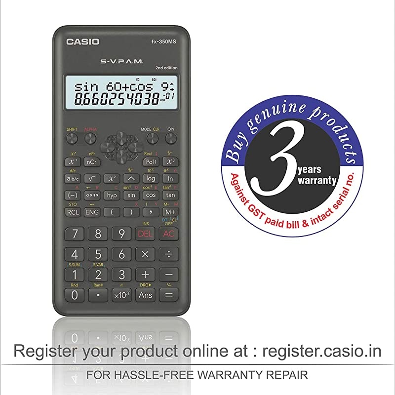 2nd Edition NonProgrammable Scientific Calculator
