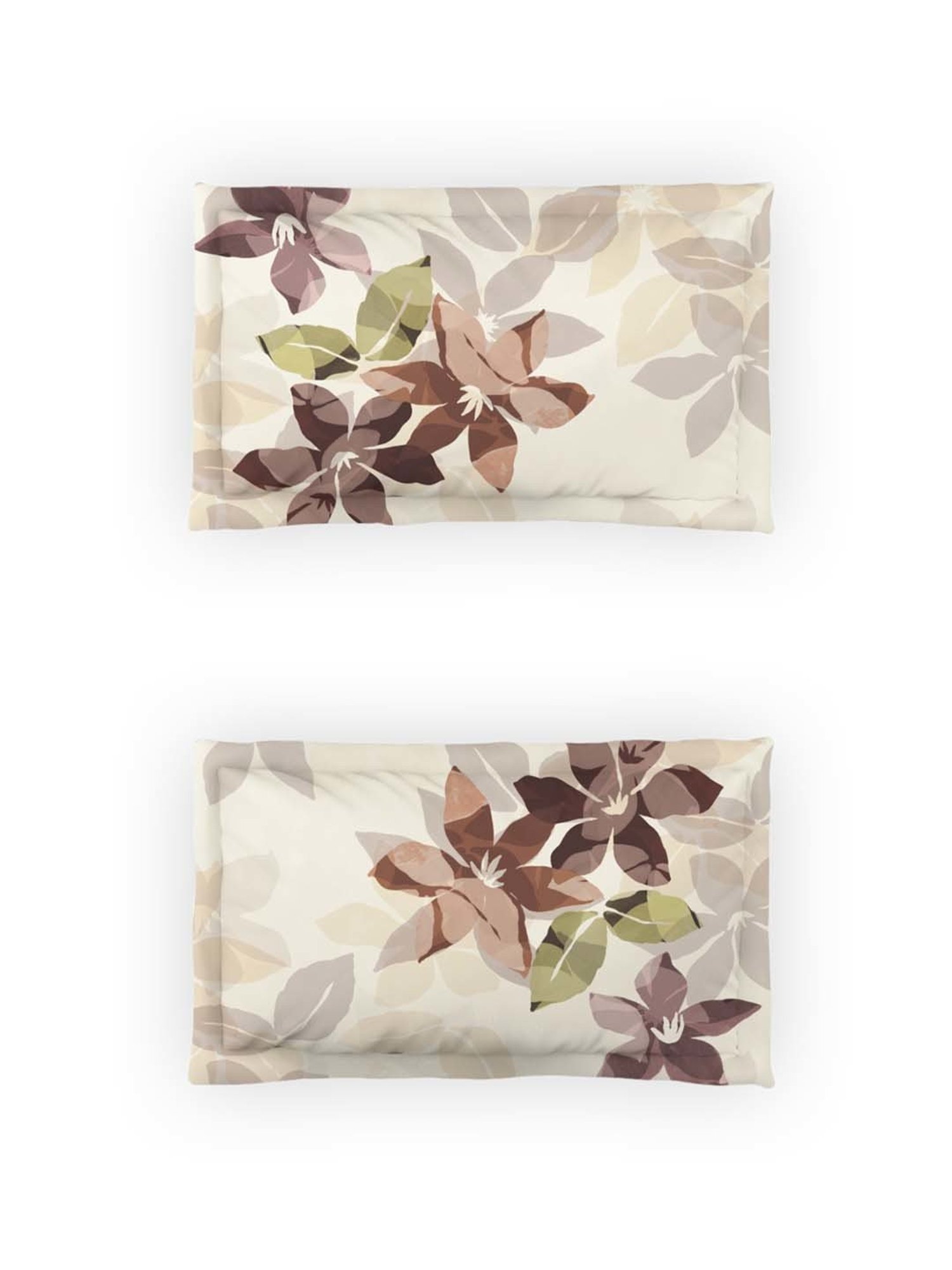 Ddecor Live beautiful Maxima Brown 180 TC Cotton King Bedsheet with 2 Pillow Covers