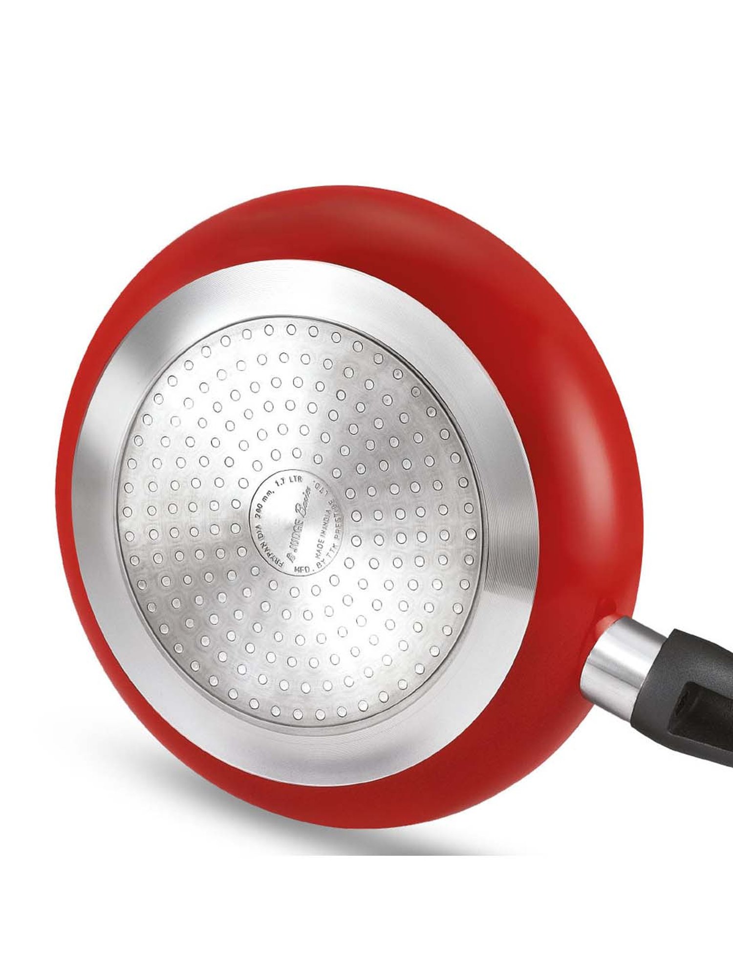 JUDGE Black & Red Aluminium 20 cm Non-Stick Fry Pan - Set of 1