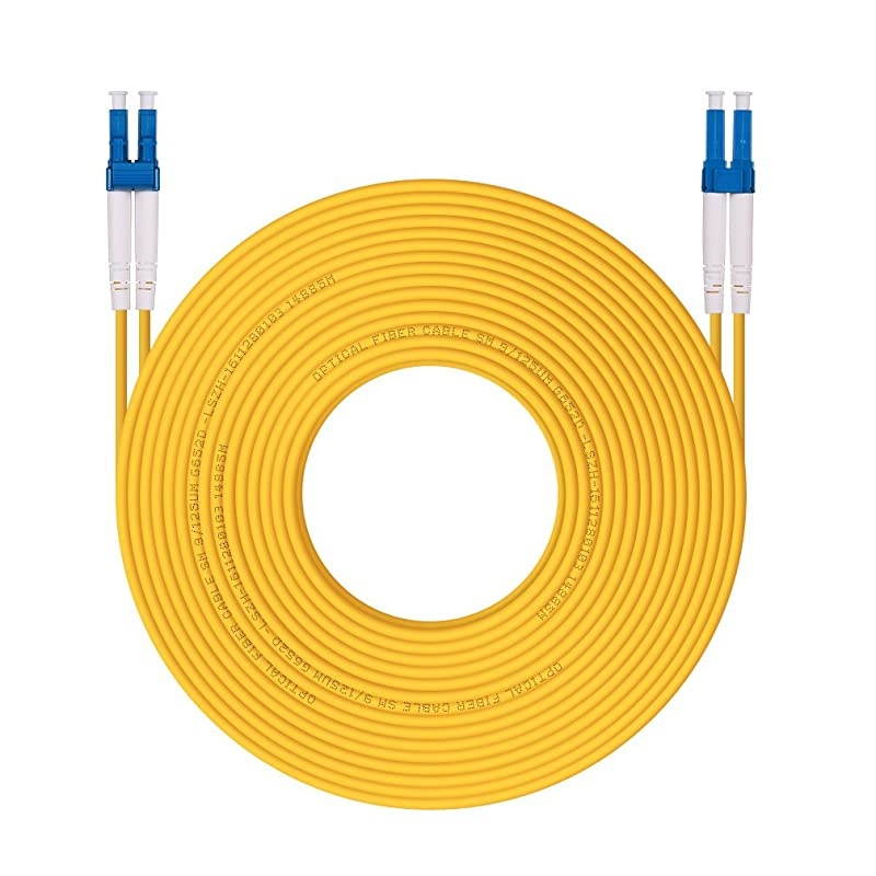 LC to LC 20M Fiber Patch Cable 9125 Singlemode Duplex LSZH 66ft