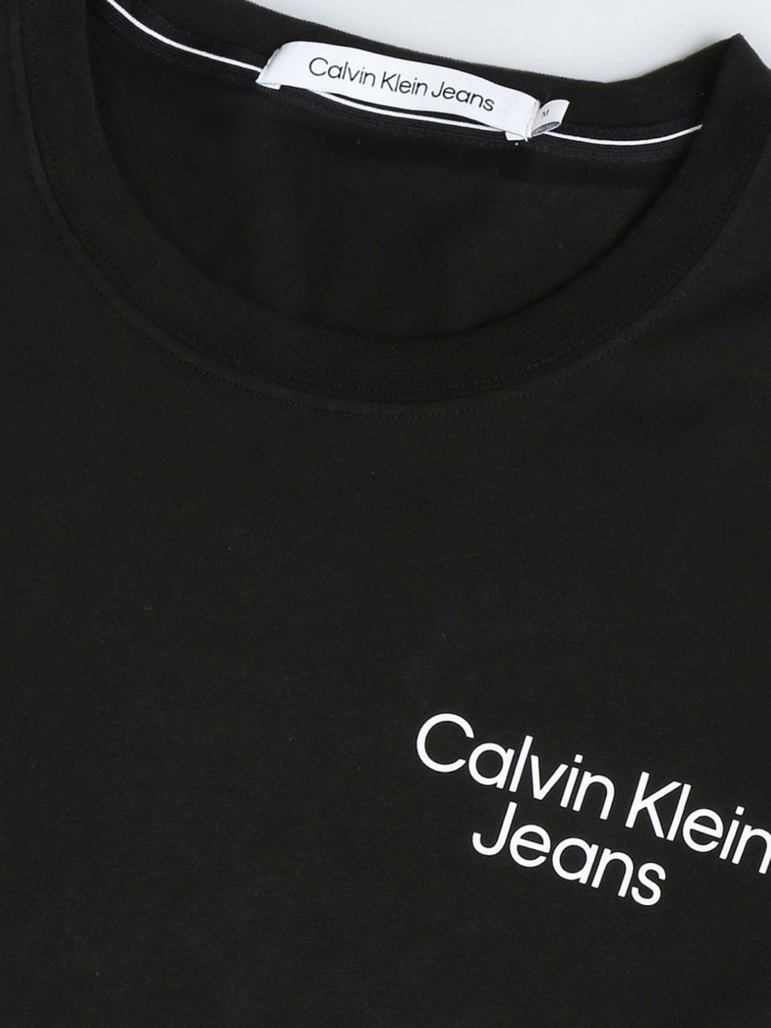 Calvin klein Jeans Black Regular Fit T-Shirt