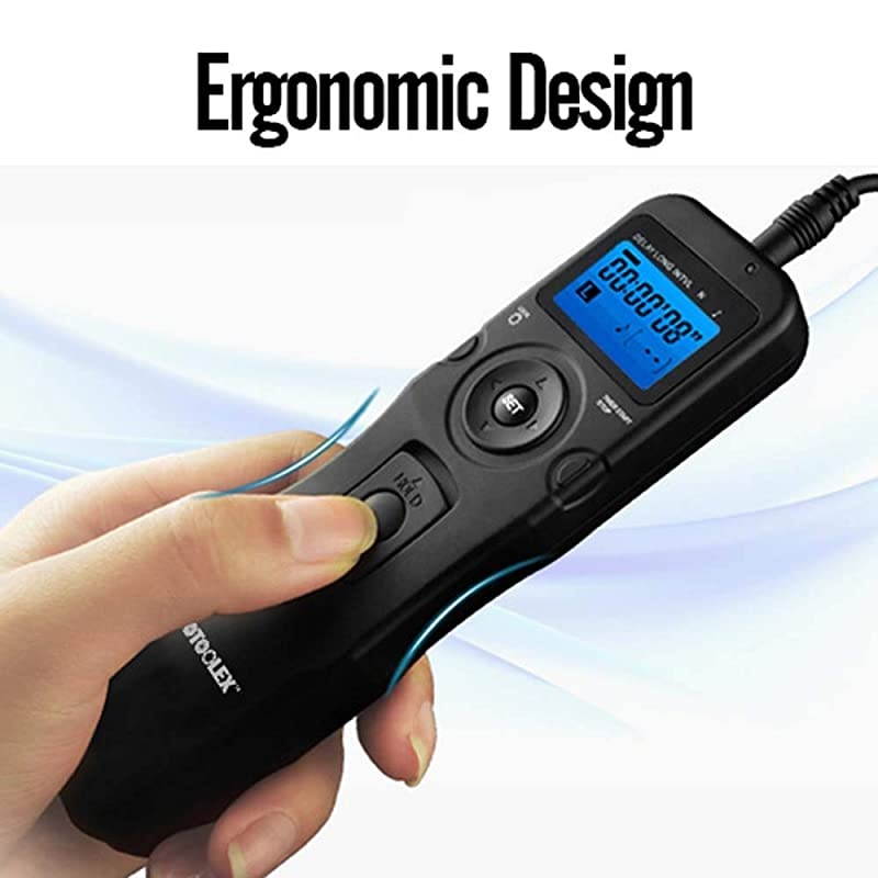 Intervalometer Wired Digital Camera Remote Controller LCD Timer Shutter Release Remote Control for N90/F5/F6/F100/F90/F90X/D1/D1H/D1X/D2/D3/D2H/D2Hs/D2X/D2Xs/D200/D300/D700 etc
