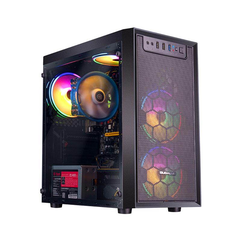 IPASON - Gaming Desktop - Ryzen 5 2600 6 Core up to 3.9GHz - RX550 4GB - 120GB SSD - 1TB HDD - 8GB DDR4 - Windows 10 home - Gaming PC