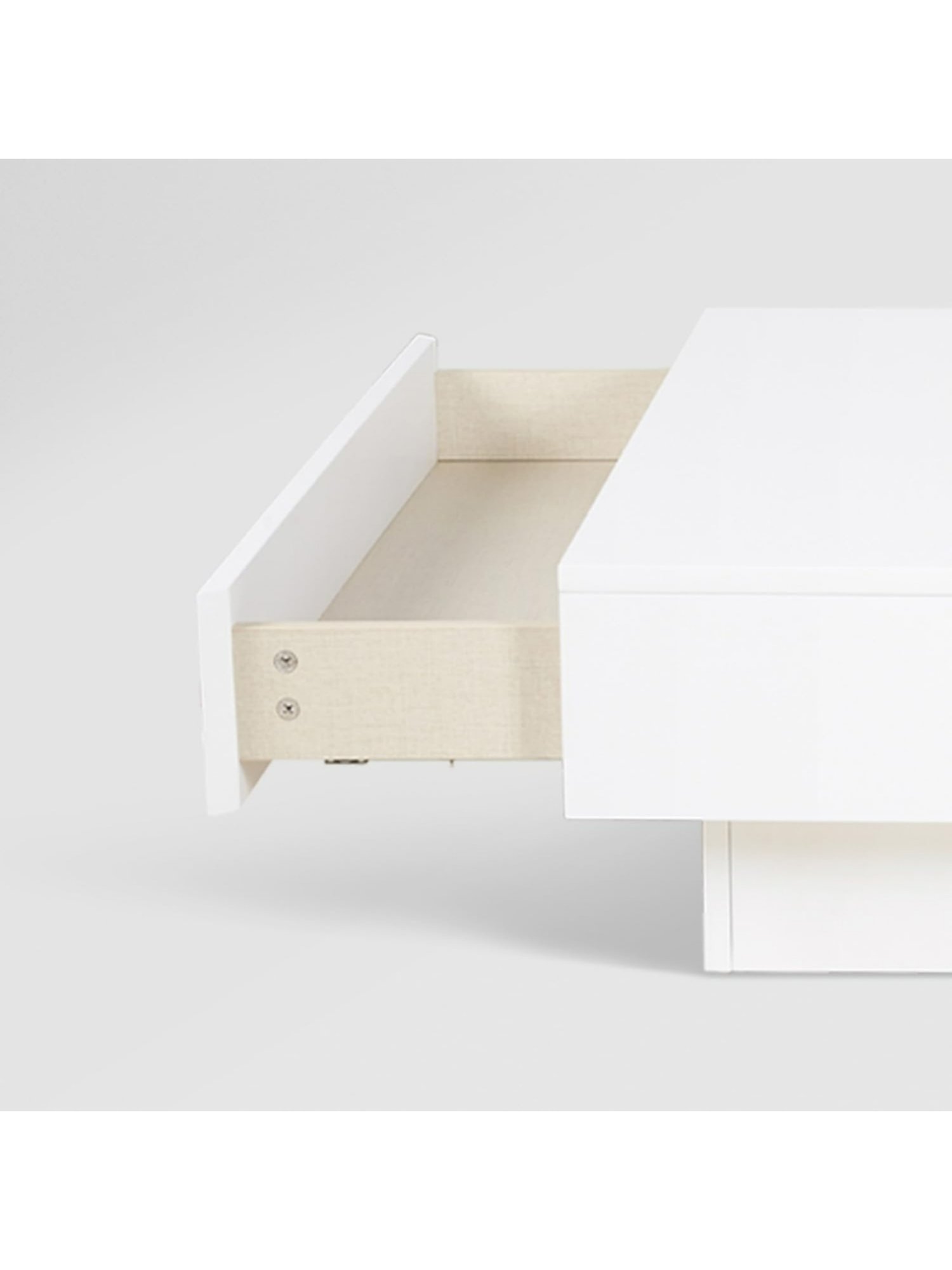 Glass Oval Living Room Metal Coffee Table - Saracina Home