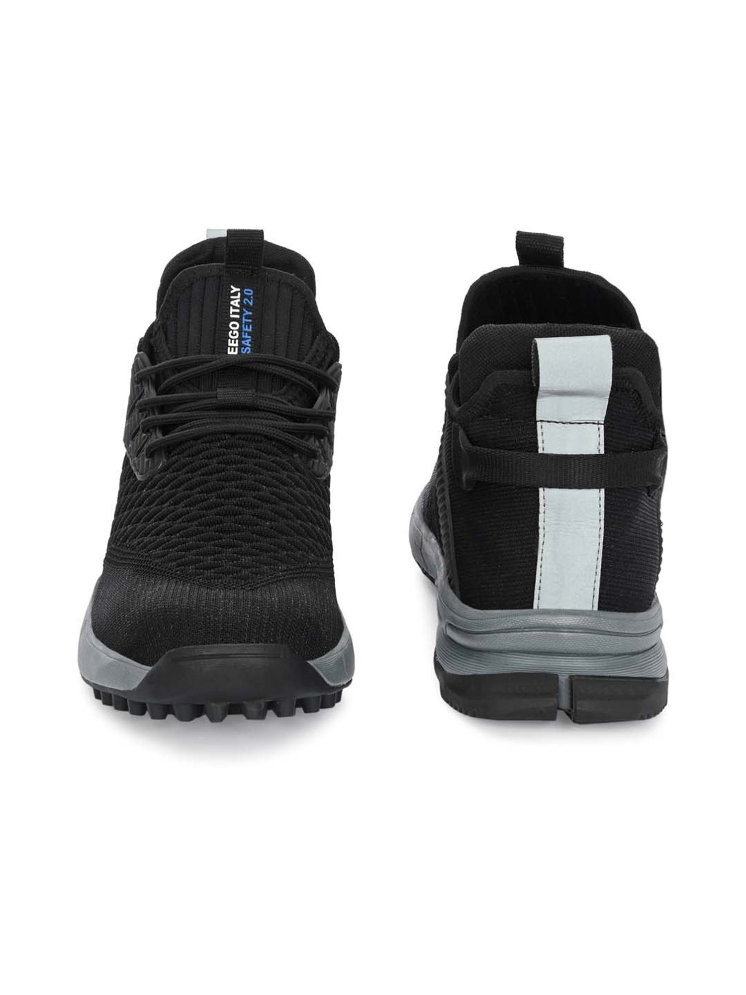 Eego Italy Men's Black Running Shoes