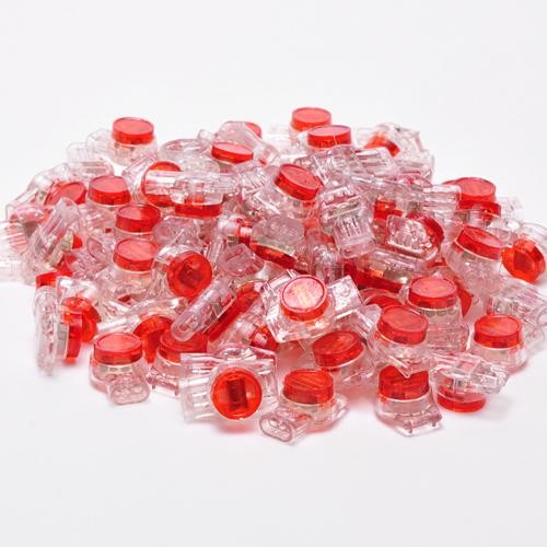 Quest TBN-1002 UR-3 Splice - 19-26AWG 100pk, Red