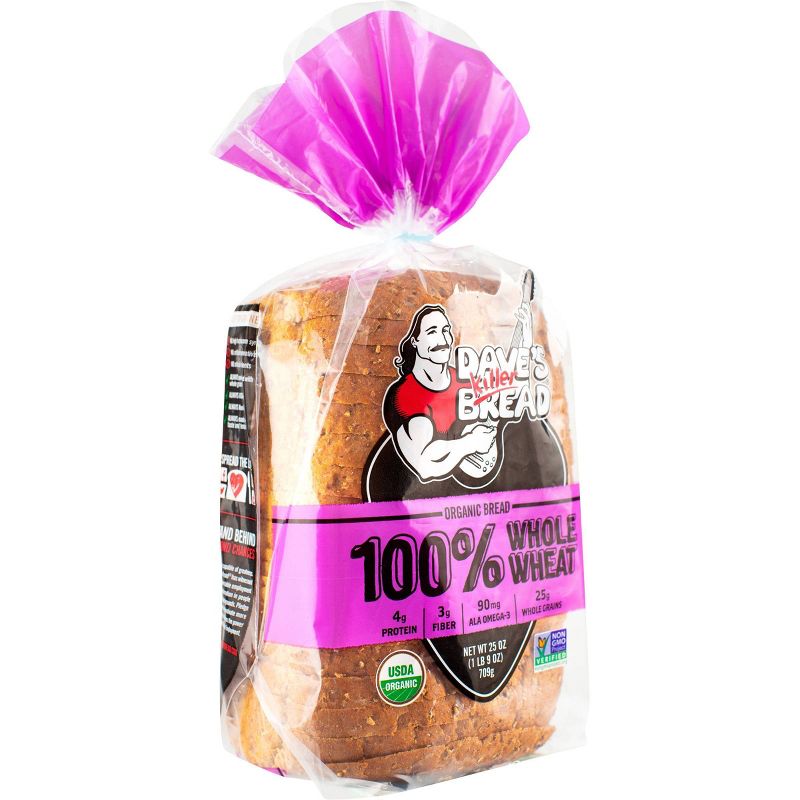 Dave's Killer Bread Organic 100% Whole Wheat Bread - 25oz