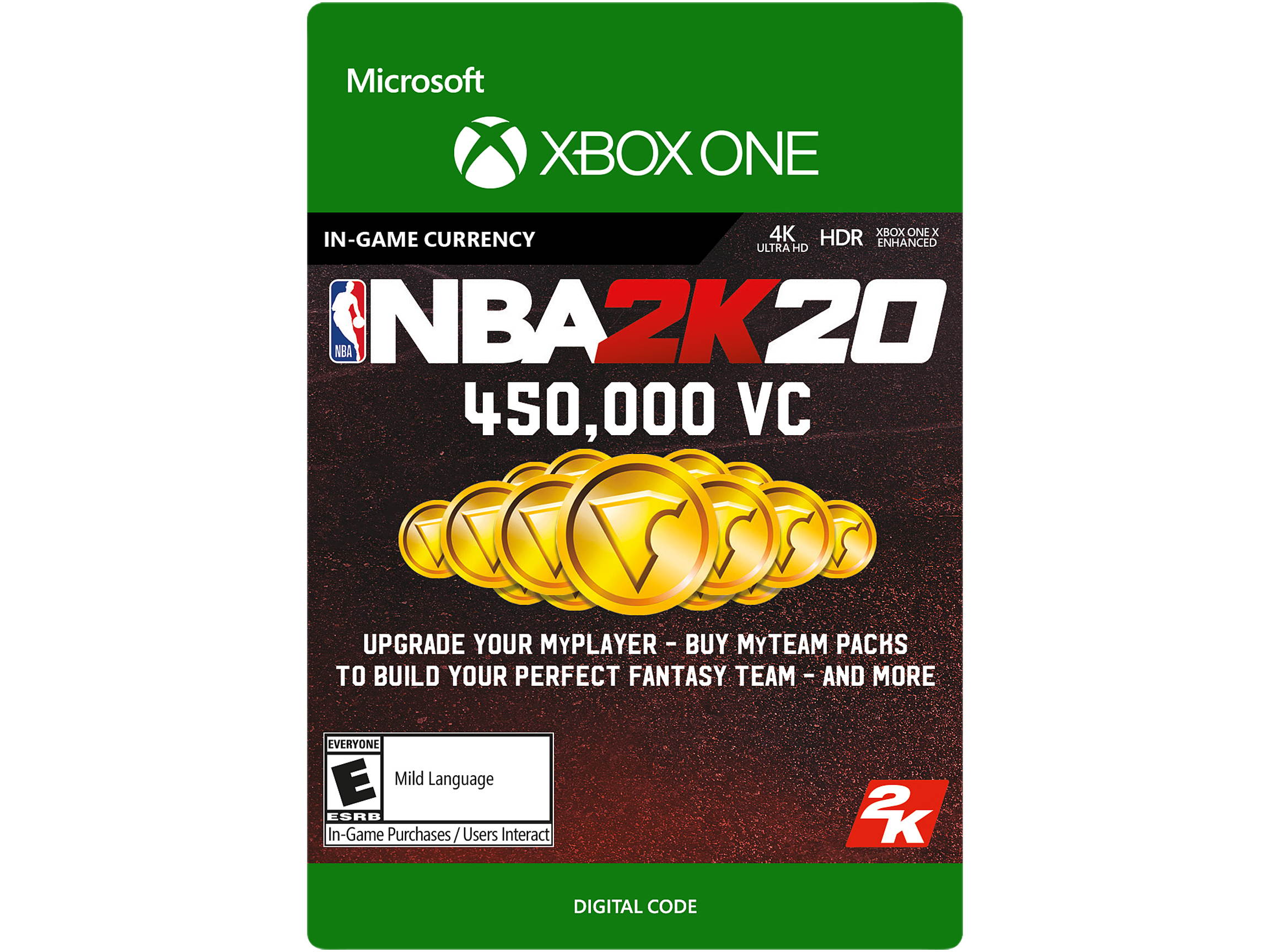 NBA 2K20 Legend Edition Xbox One [Digital Code]