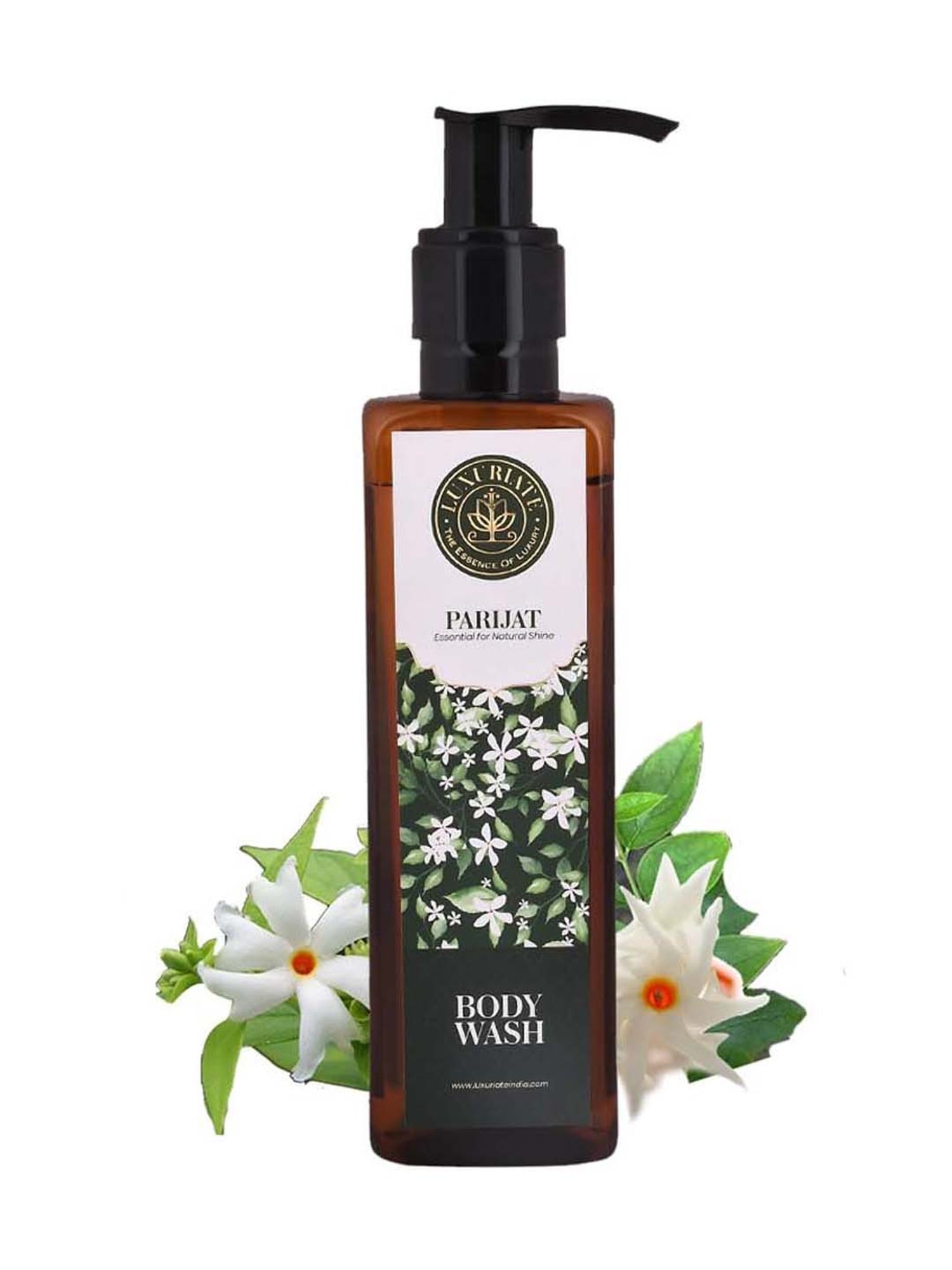 Luxuriate Parijat Body Wash Shower Liquid - 200 ml