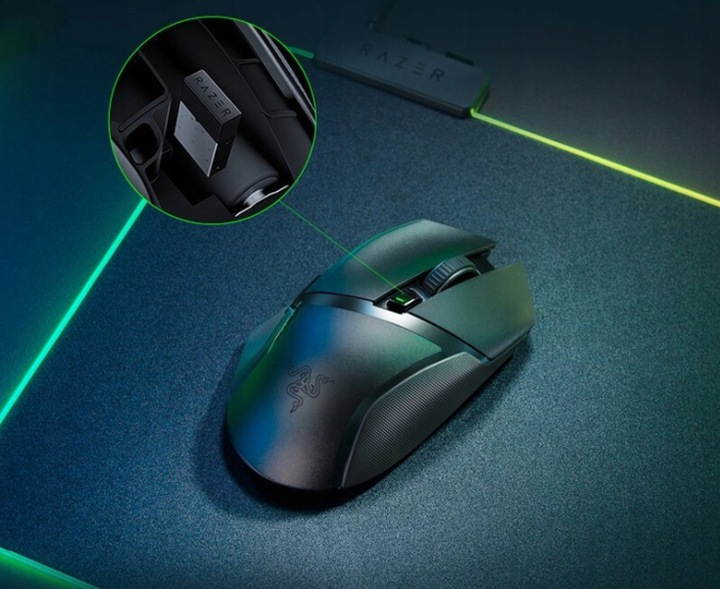 The RAZER Basilisk X HyperSpeed 16000 gaming mouse