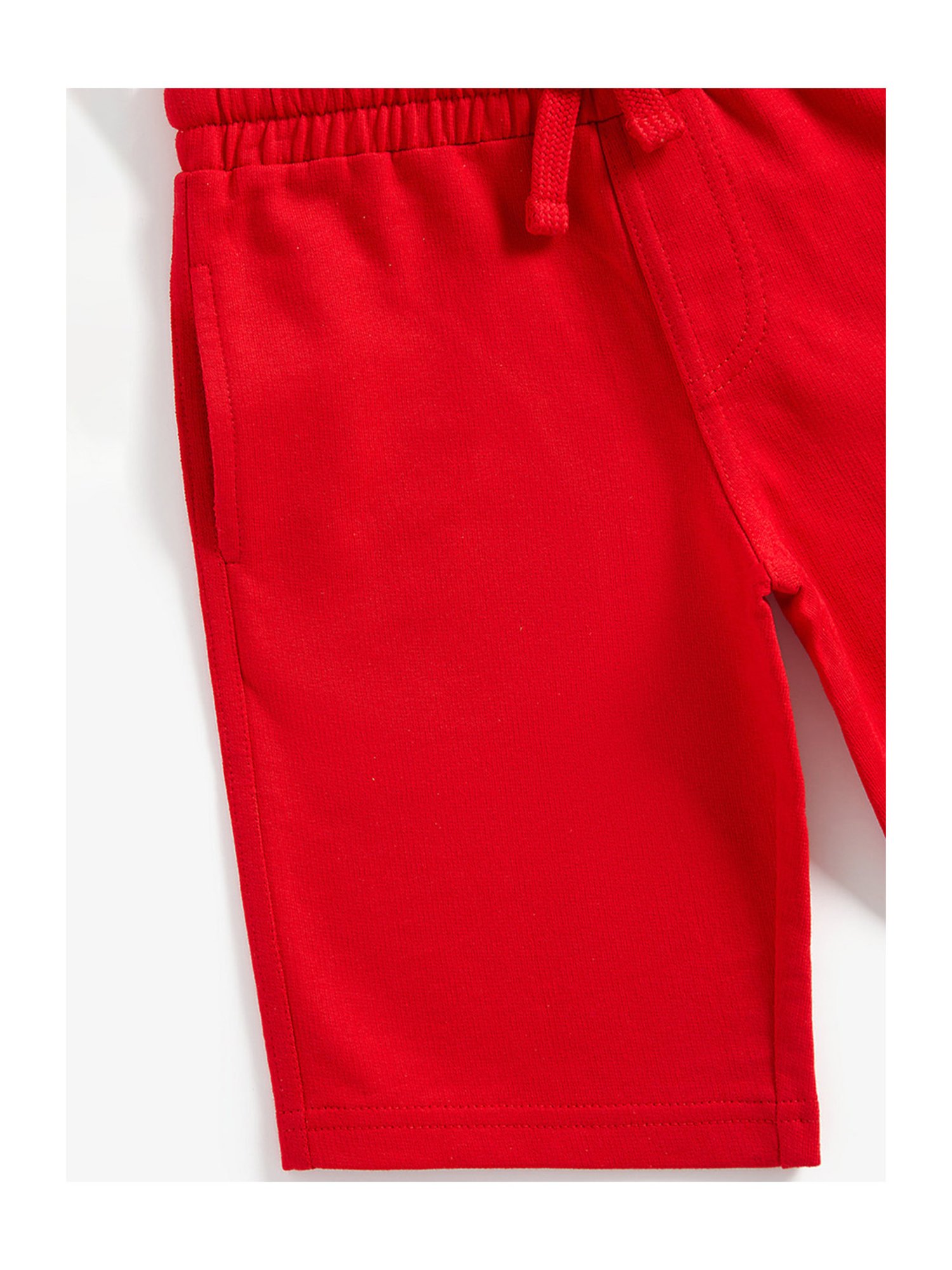 Mothercare Boys Red Solid Shorts