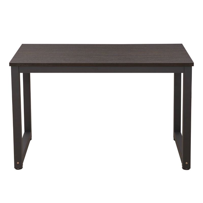 Jane Office Desk Walnut/Black - Edgemod