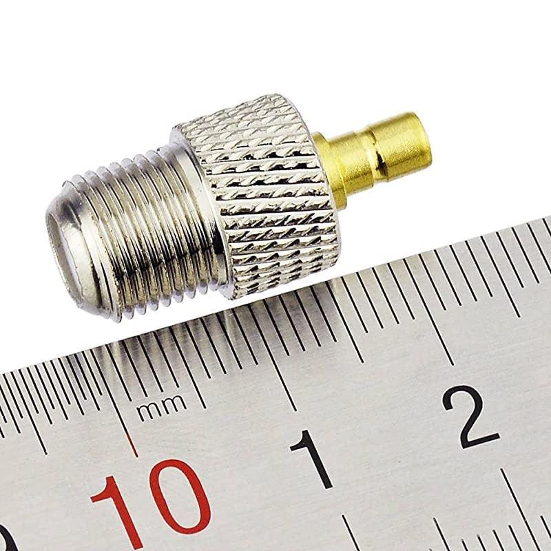 SMB to F RG6 Coax Antenna Conversion kit 2pcs Adapter Compatible with Satellite Sirius XM Radio