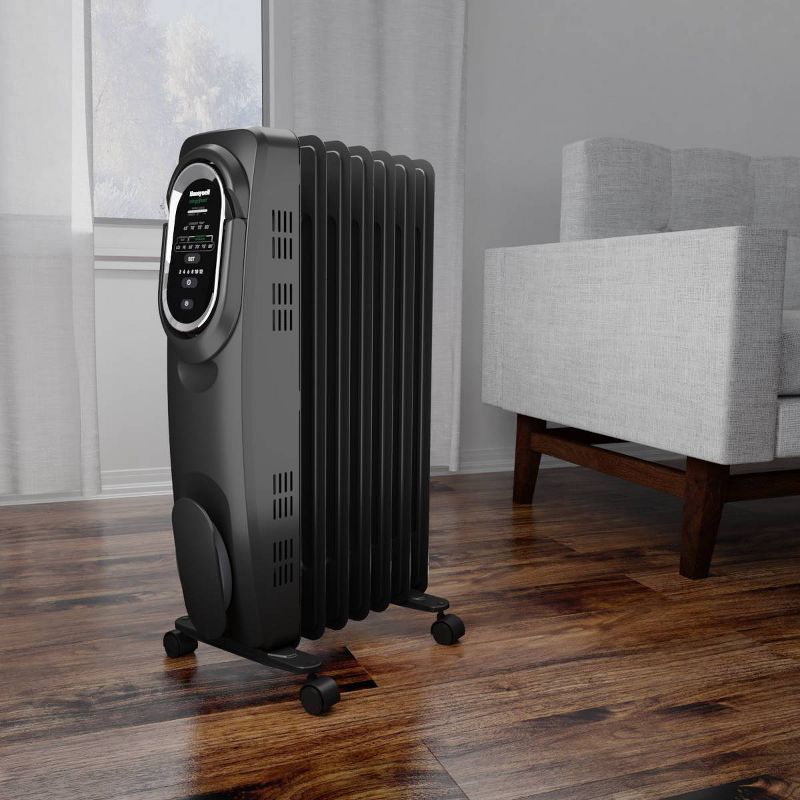 Honeywell Energy Smart Electric Radiator Heater Black