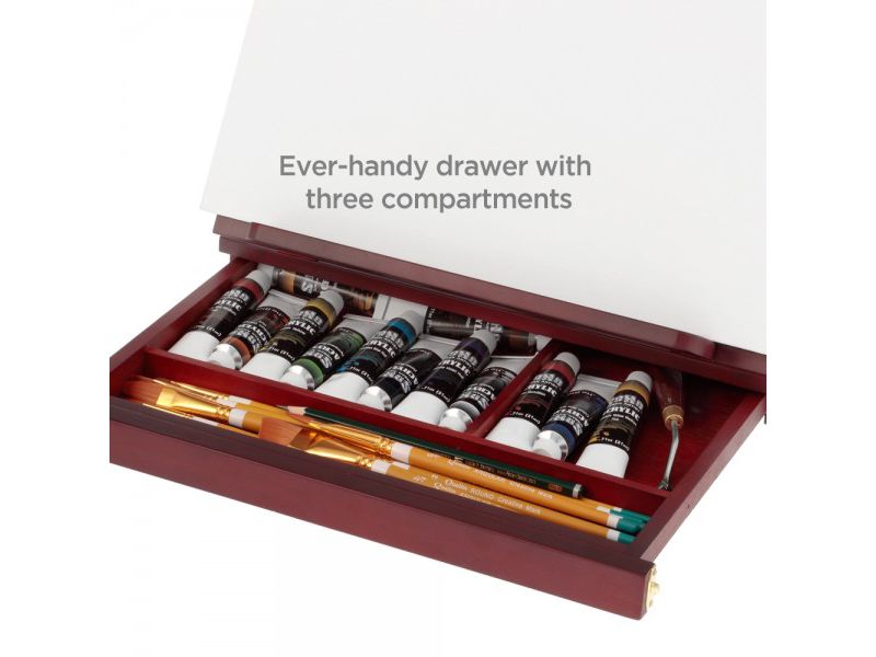 SoHo Portable Wood Table and Desk Easel