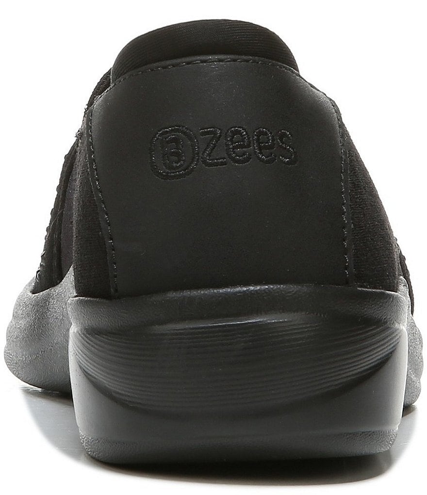 Bzees Poppyseed Rhinestone Slip-On Mesh Washable Shoes