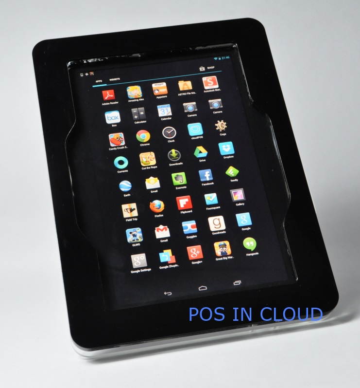 Security Anti-theft Clear VESA Enclosure for Google Nexus 10