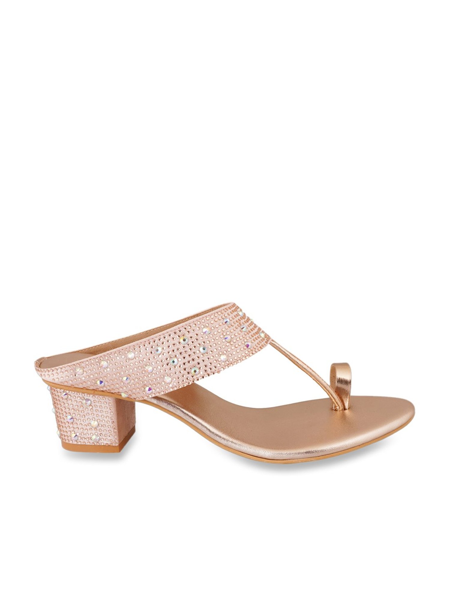 Pelle Albero Women's Pink Toe Ring Sandals