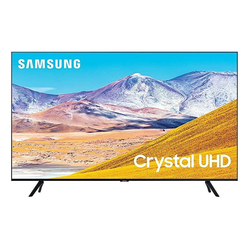 50-inch Class Crystal UHD TU-8000 Series - 4K UHD HDR Smart TV with Alexa Built-in (UN50TU8000FXZA, 2020 Model)