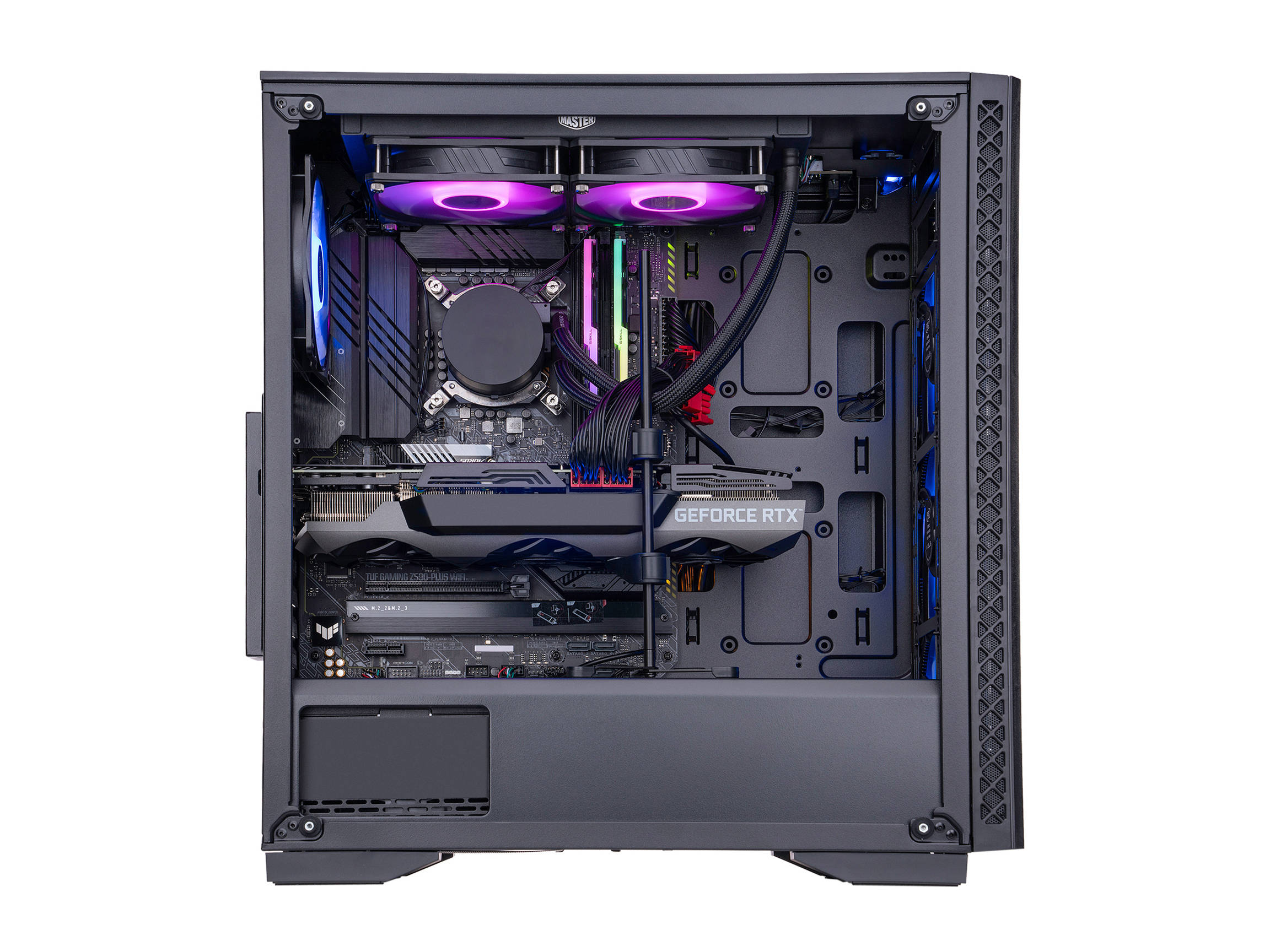 ABS Gladiator Gaming PC - Intel i7 10700KF - GeForce RTX 3080 - G.Skill TridentZ RGB 16GB DDR4 3200MHz - 1TB Intel M.2 NVMe SSD - EVGA CLC 240MM AIO