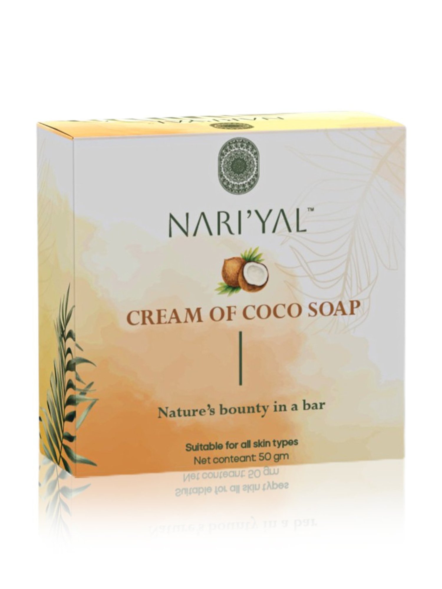NARI'YAL Cream Of Coco Soap - 50 gm