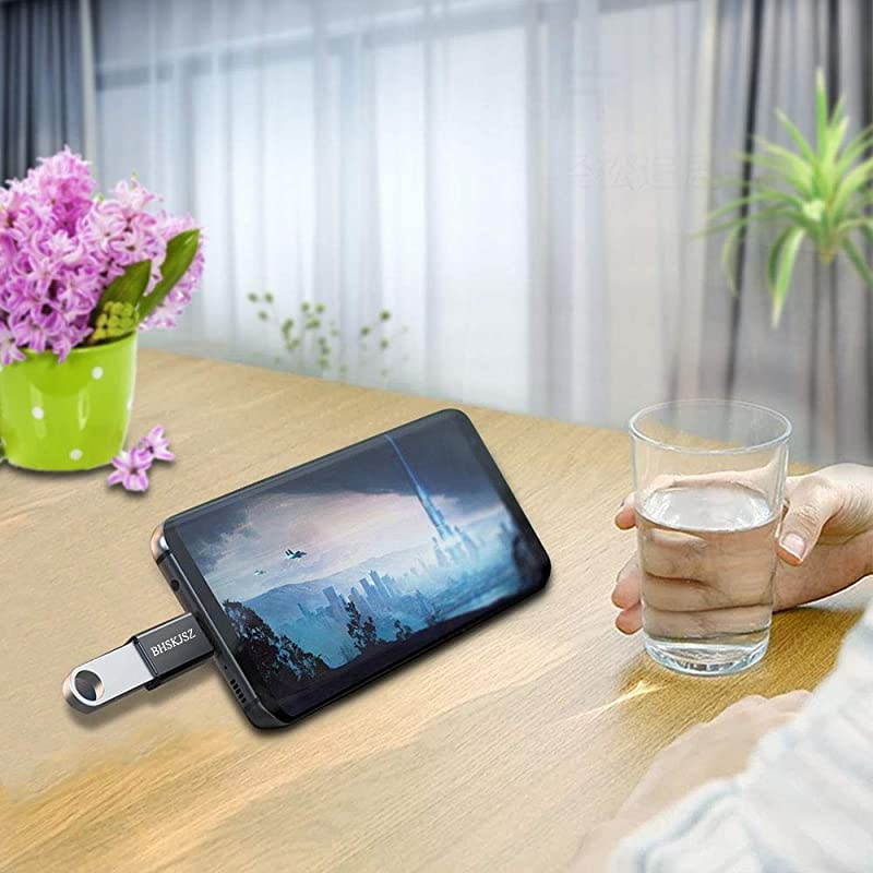 USB Type C Adapter,Micro USB to USB C Adapter,USB Type C to USB-A, USB C to USB 3.0 Adapter and more-5Pack Black