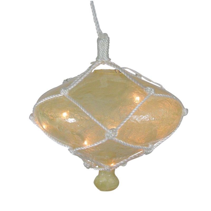 Barcana Lighted Onion Drop Outdoor Christmas Decoration Clear - White Wire