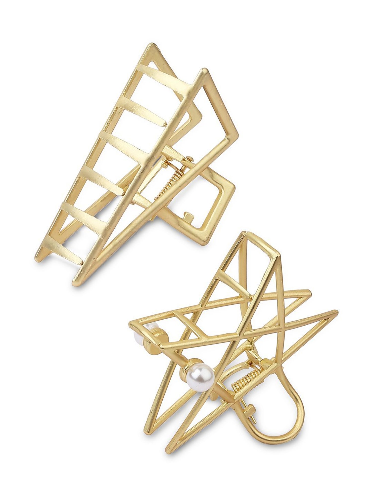 ToniQ Golden Hoop Hair Clutch