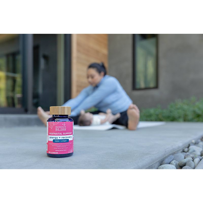 Mommy's Bliss Postnatal Support Energy + Recovery, Biotin + Collagen - 60ct