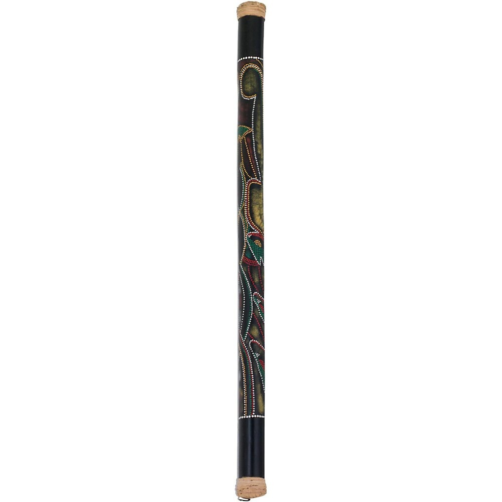 Pearl 40 in. Bamboo Rainstick in Hand-Painted Hidden Spirit Finish