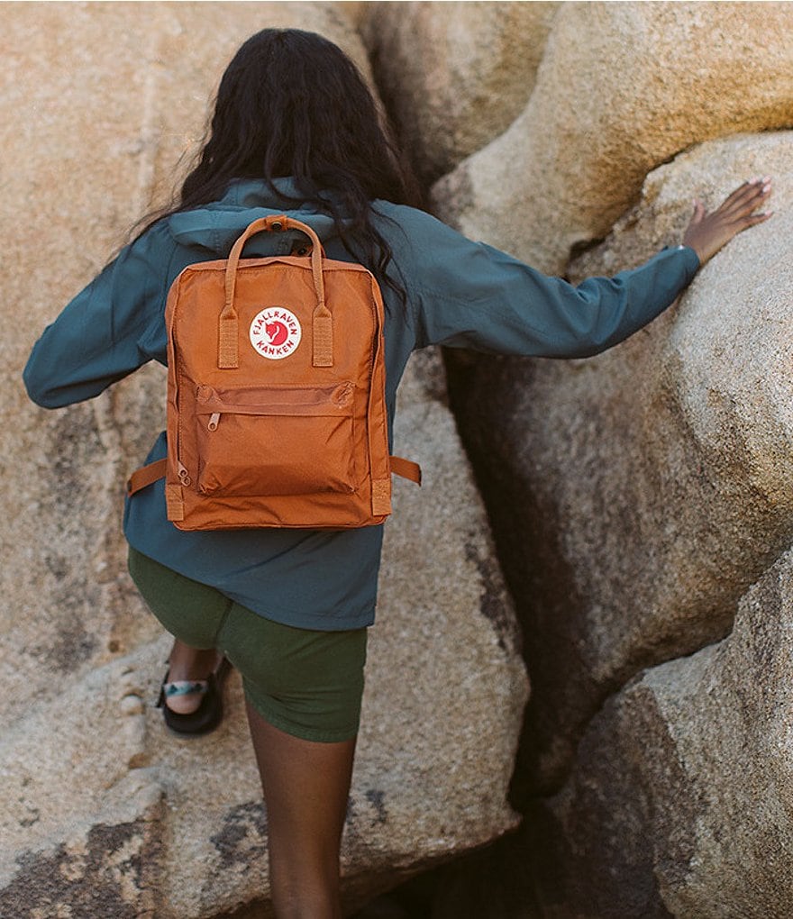 Fjallraven Kanken Water-Resistant Cotton Zipper Convertible Backpack