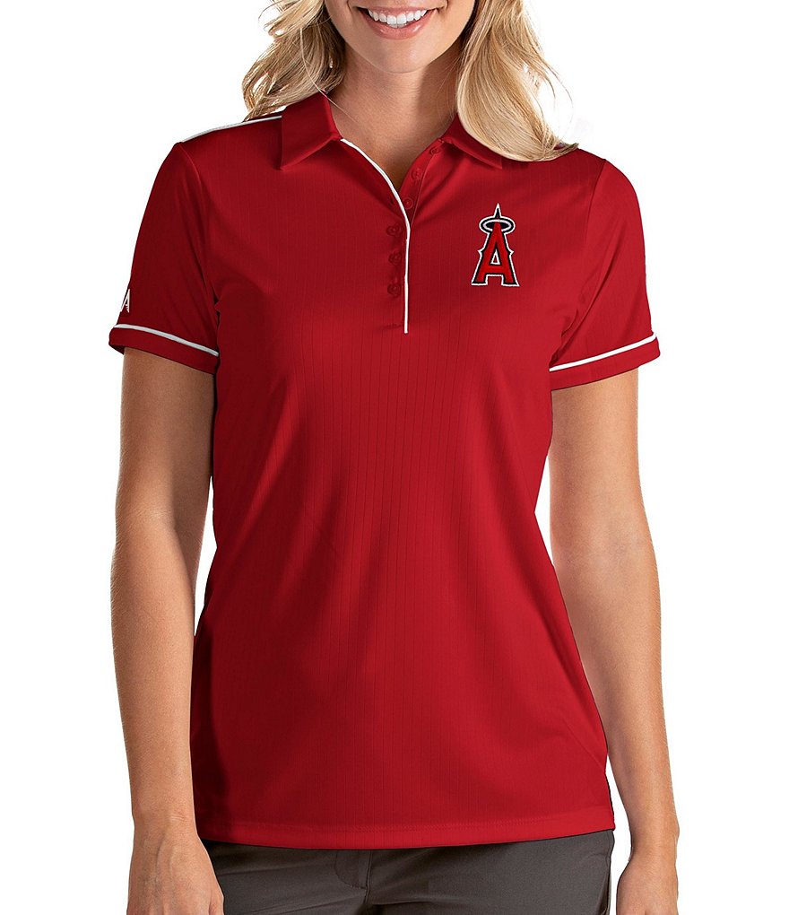 Antigua Women's MLB Salute Short-Sleeve Polo Shirt