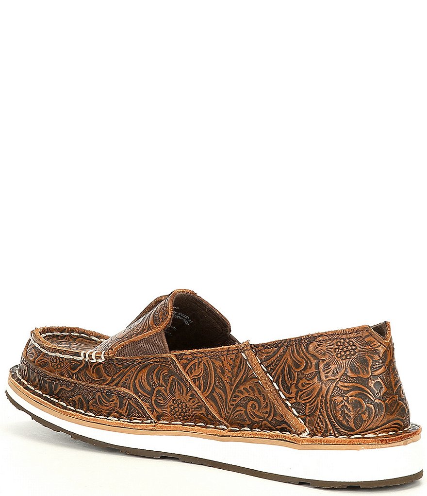Ariat Cruiser Floral Embossed Leather Slip-Ons